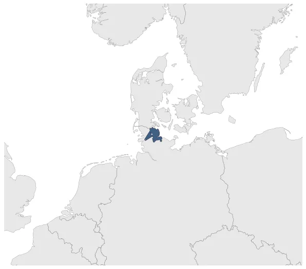 Schleswig-Holstein (rebel government): Maximal extension of the polity