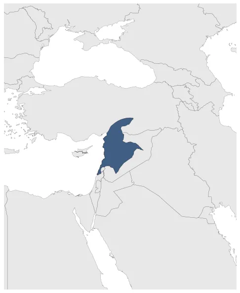 Seleucid Kingdom (Roman Protectorate): Maximal extension of the polity