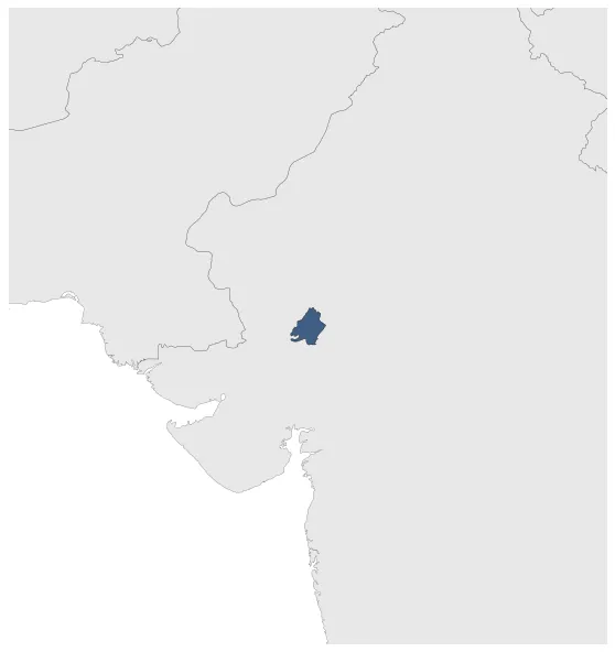 Sirohi State: Maximal extension of the polity