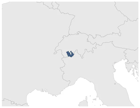 Sitten Prince-Bishopric: Maximal extension of the polity