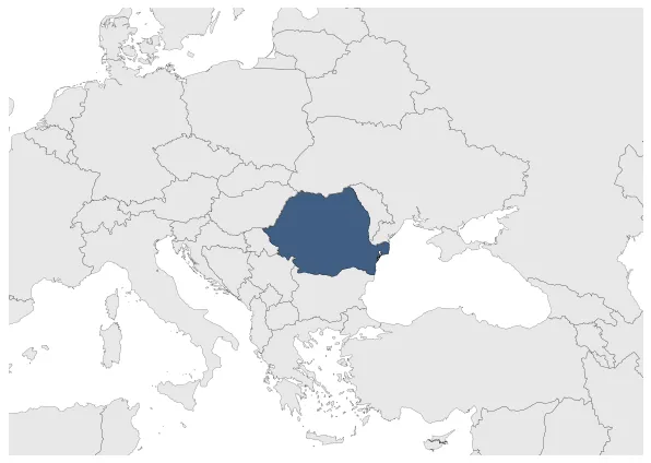 Socialist Republic of Romania: Maximal extension of the polity