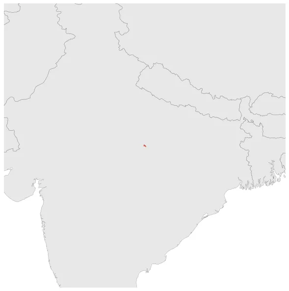 Sohawal State (Princely State): Maximal extension of the polity