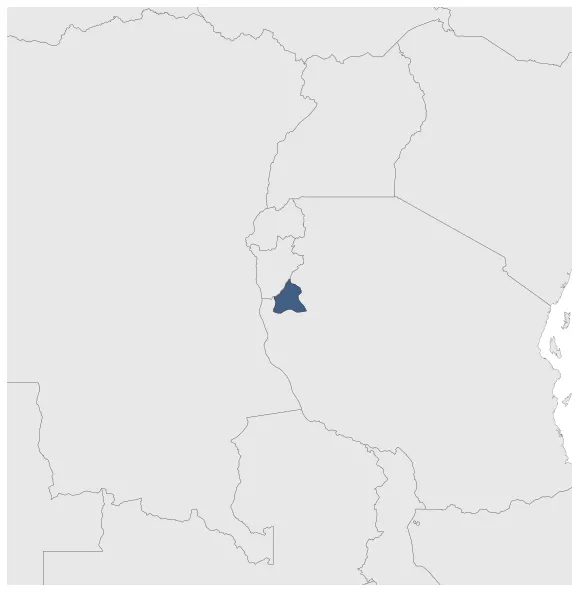 South Buha kingdom: Maximal extension of the polity