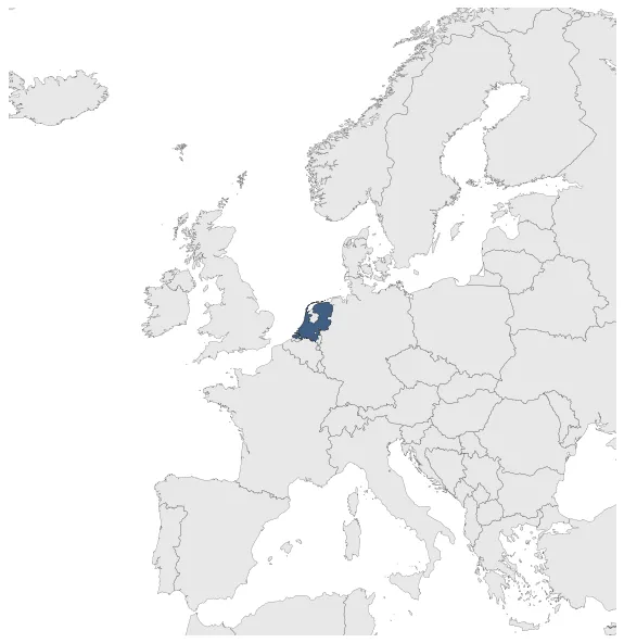 Sovereign Principality of the United Netherlands: Maximal extension of the polity