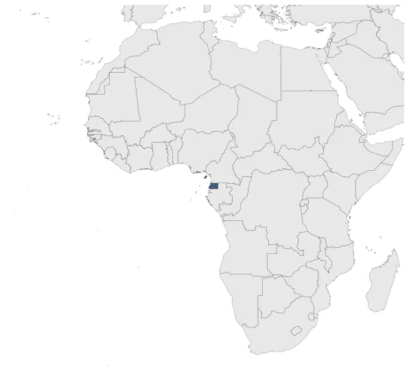 Spanish Guinea: Maximal extension of the polity