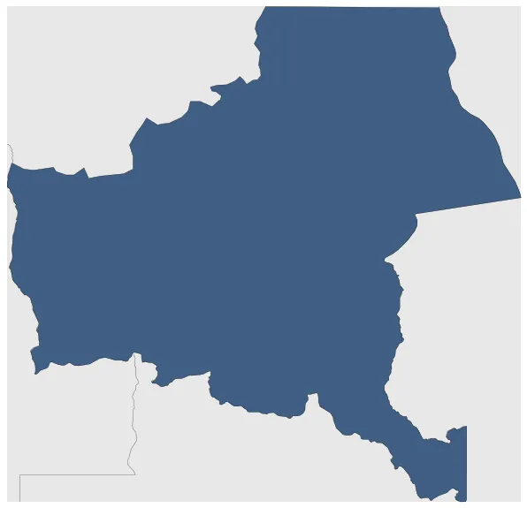 State of Katanga: Maximal extension of the polity