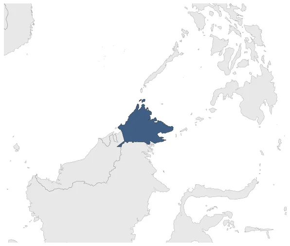 State of North Borneo (de facto British Protectorate): Maximal extension of the polity