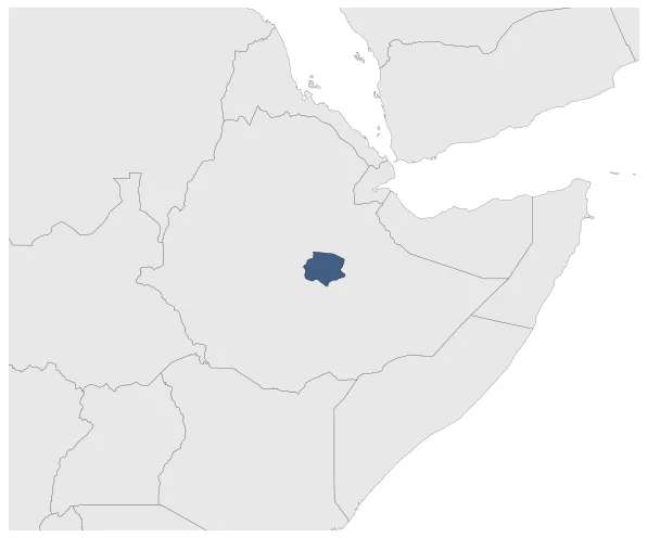 Sultanate of Dawaro: Maximal extension of the polity