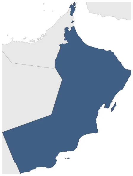 Sultanate of Oman: Maximal extension of the polity