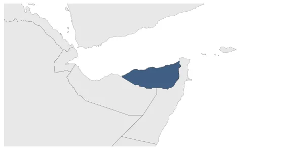 Sultanate of Warsangali: Maximal extension of the polity