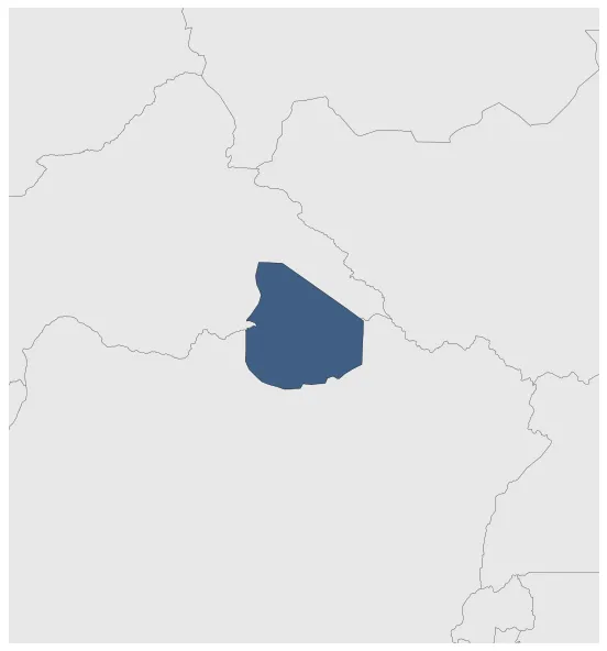 Sultanate of Zemio: Maximal extension of the polity