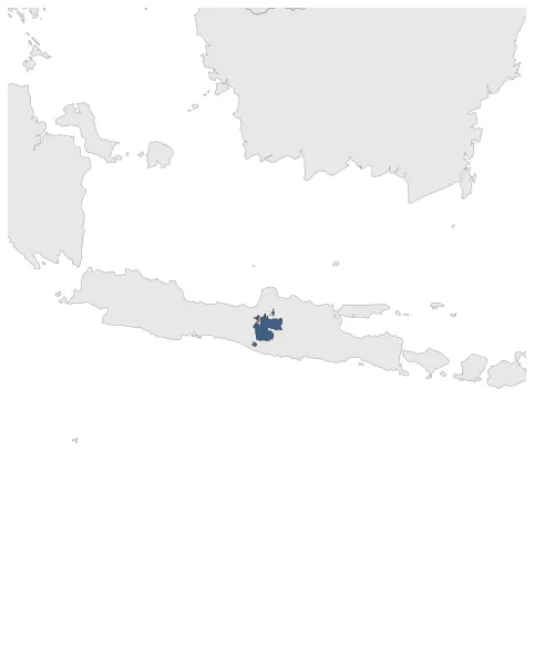 Surakarta Sultanate (Dutch Protectorate): Maximal extension of the polity