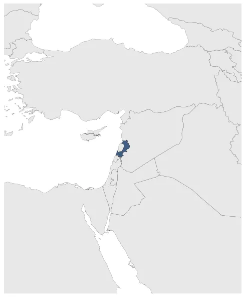 Syria (Military Occupation): Maximal extension of the polity