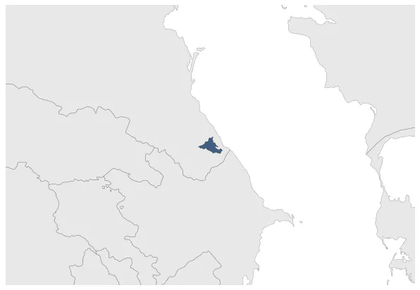 Tabasaran Principality (Russia): Maximal extension of the polity