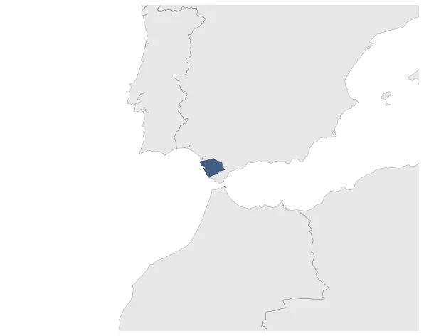 Taifa of Arcos: Maximal extension of the polity