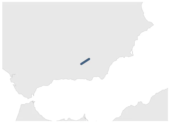 Taifa of Guadix and Baza: Maximal extension of the polity