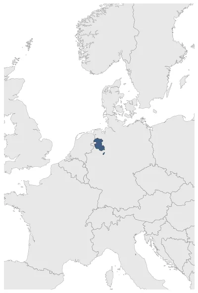 Tecklenburg County: Maximal extension of the polity