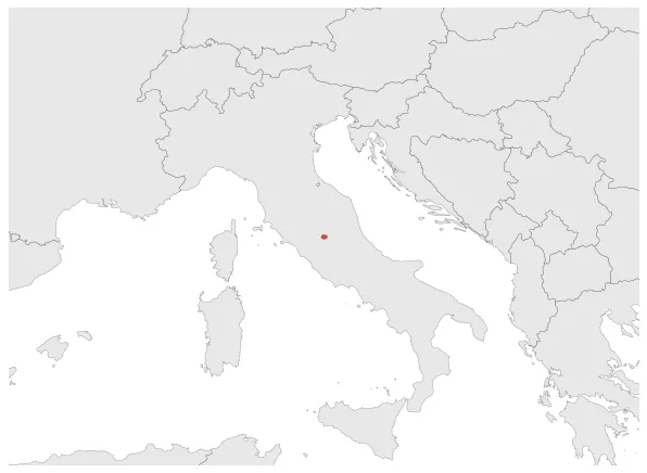 Terni Commune: Maximal extension of the polity