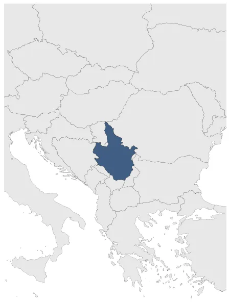 Territory of the Military Commander in Serbia: Maximal extension of the polity