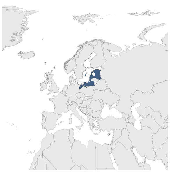 Teutonic Order: Maximal extension of the polity