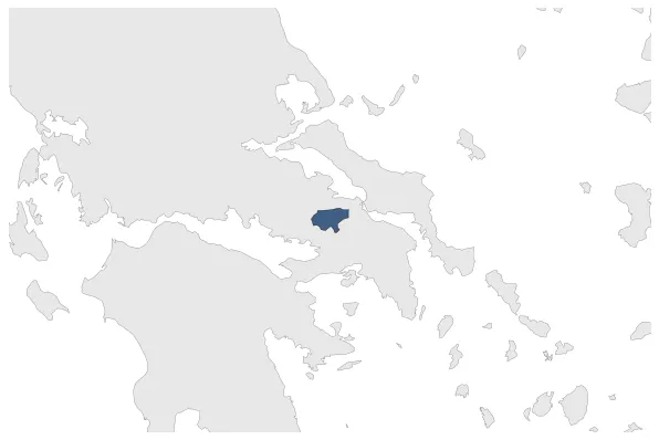 Thebai (Boiotia): Maximal extension of the polity