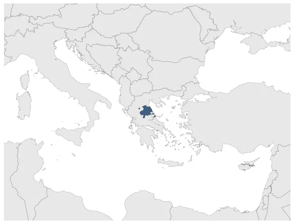 Thessalian League (Rome): Maximal extension of the polity