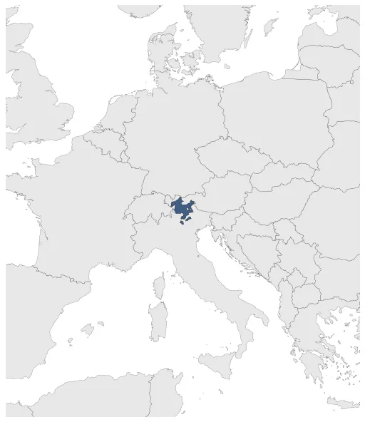 Tirol County: Maximal extension of the polity