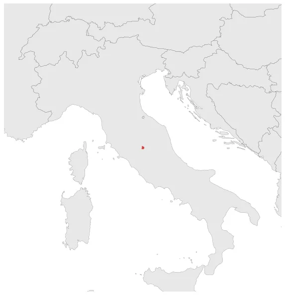 Todi Commune: Maximal extension of the polity