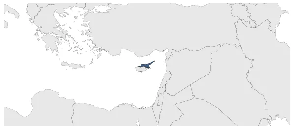 Turkish Republic of Northern Cyprus: Maximal extension of the polity