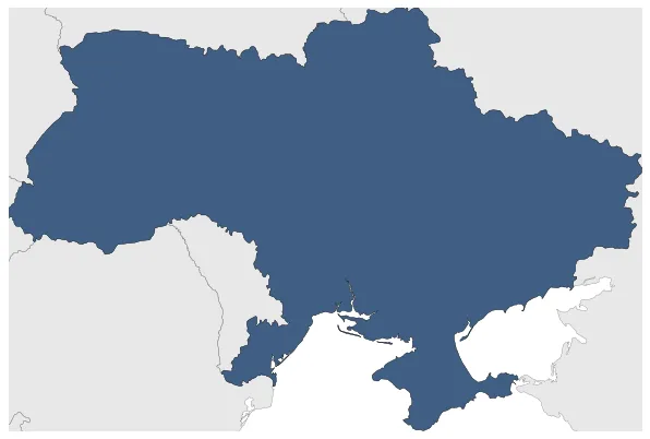 Ukraine: Maximal extension of the polity