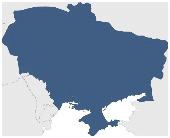 Ukrainian Republic: Maximal extension of the polity