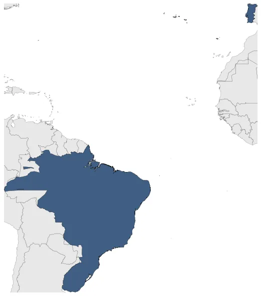 United Kingdom of Portugal, Brazil and the Algarves: Maximal extension of the polity