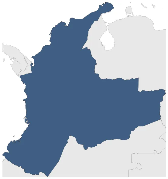 United Provinces of New Granada: Maximal extension of the polity