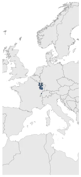 Valois-Burgundy (Military Occupation): Maximal extension of the polity