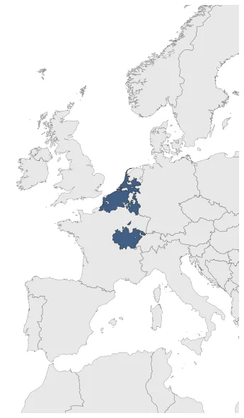 Valois-Burgundy Domains: Maximal extension of the polity