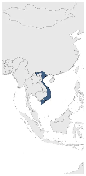 Vietnam (French Protectorate): Maximal extension of the polity