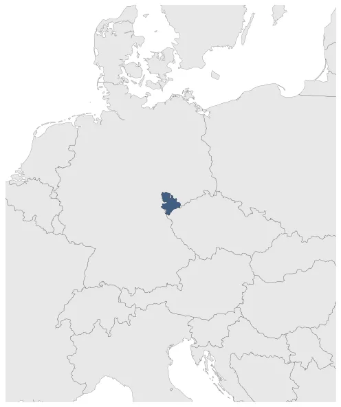 Vogtland Margraviate: Maximal extension of the polity