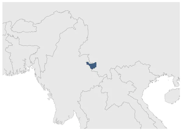 Wa States (Burma): Maximal extension of the polity