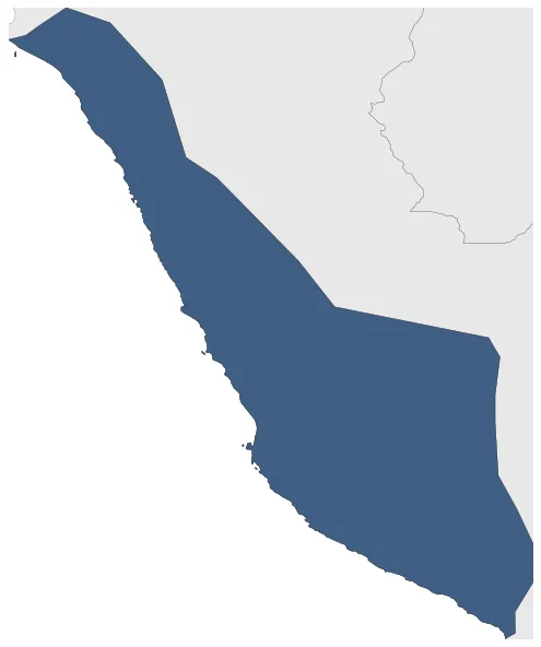 Wari Empire: Maximal extension of the polity