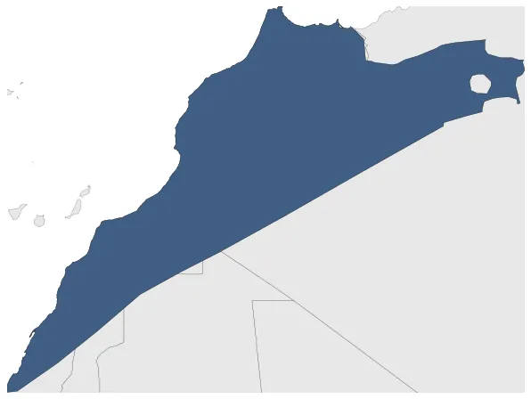 Wattasid Dynasty: Maximal extension of the polity