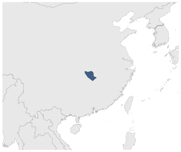 Western Liang (Northern Zhou): Maximal extension of the polity