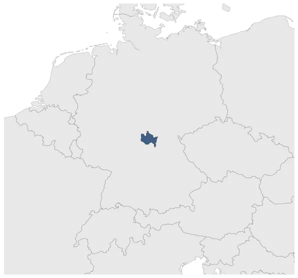 Wiltberg County: Maximal extension of the polity