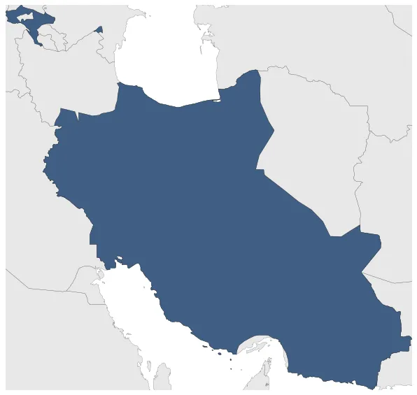 Zand Dynasty: Maximal extension of the polity