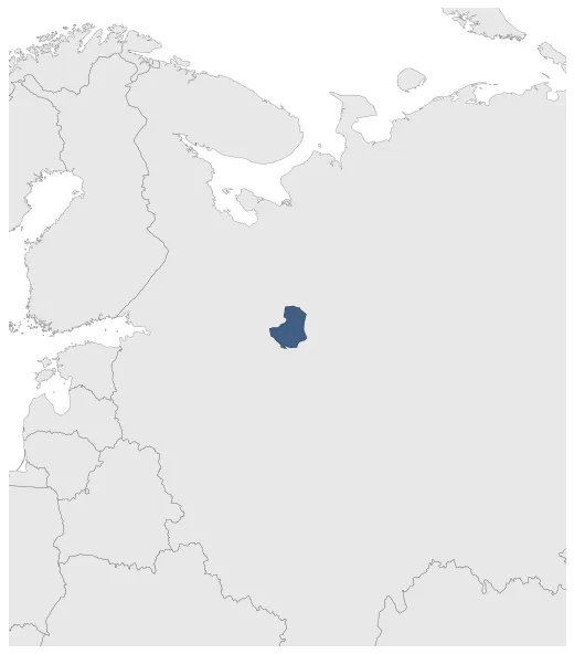 Zaozersk Principality: Maximal extension of the polity