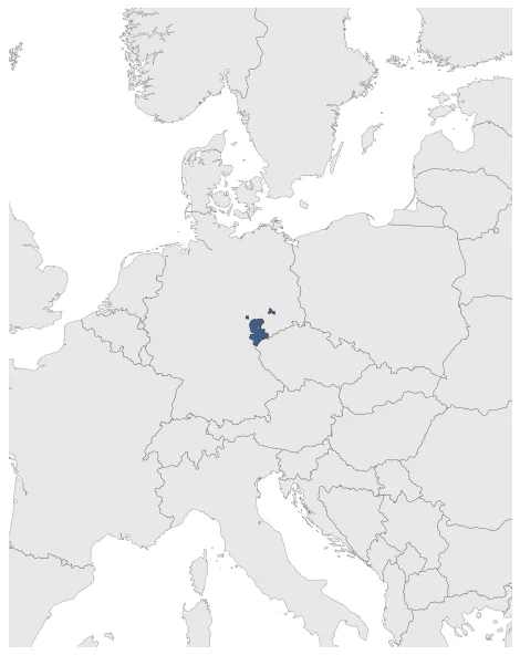 Zeitz Margraviate: Maximal extension of the polity