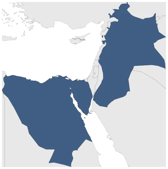 Zengid Dynasty: Maximal extension of the polity